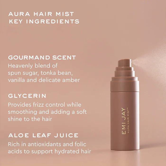 Emi Jay – Aura Hair & Body Fragrance Mist (Toasted Sugar)