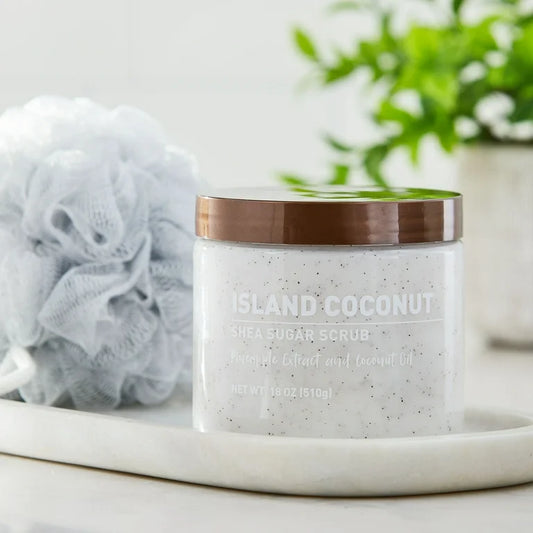 Shea Sugar Scrub – Island Coconut
