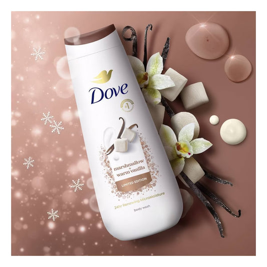 Dove Beauty Limited Edition Body Wash – Marshmallow & Warm Vanilla (20 fl oz)