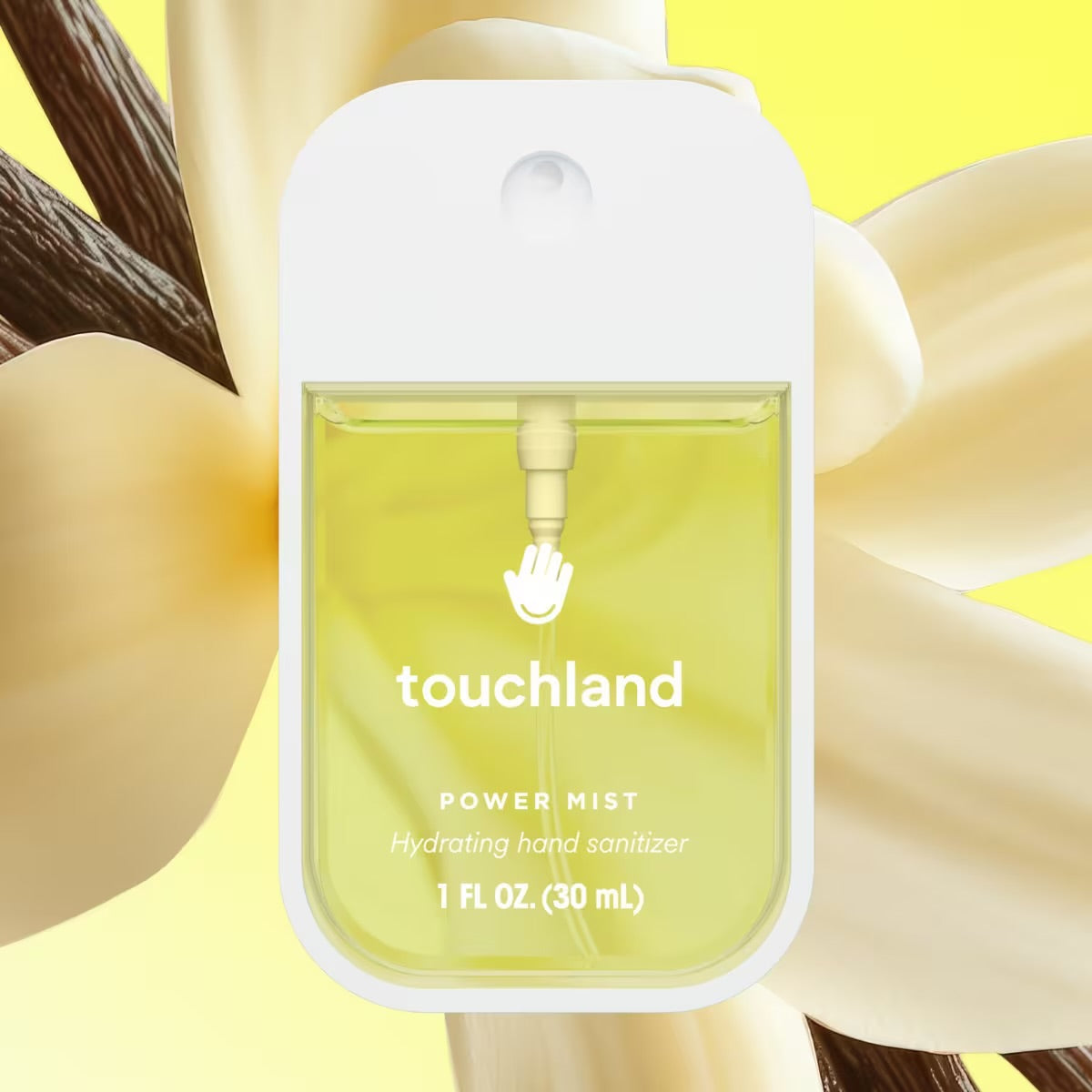 Touchland Power Mist Hydrating Hand Sanitizer – Vanilla Blossom | 30ml