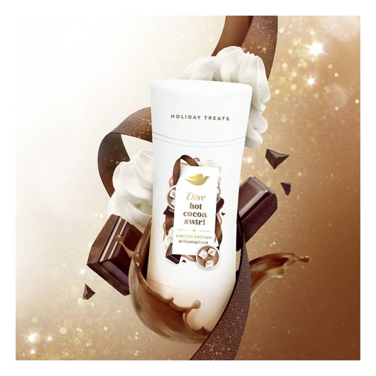 Dove – Advanced Care Limited Edition Holiday Treat Antiperspirant & Deodorant (Hot Cocoa Swirl, 2.6 oz)