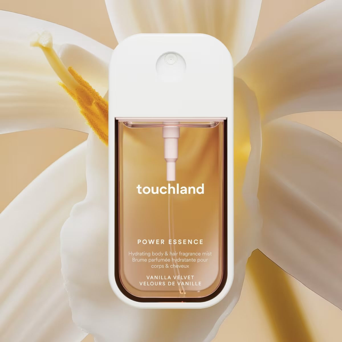 Touchland Power Essence Body & Hair Fragrance Mist – Vanilla Velvet | 100ml