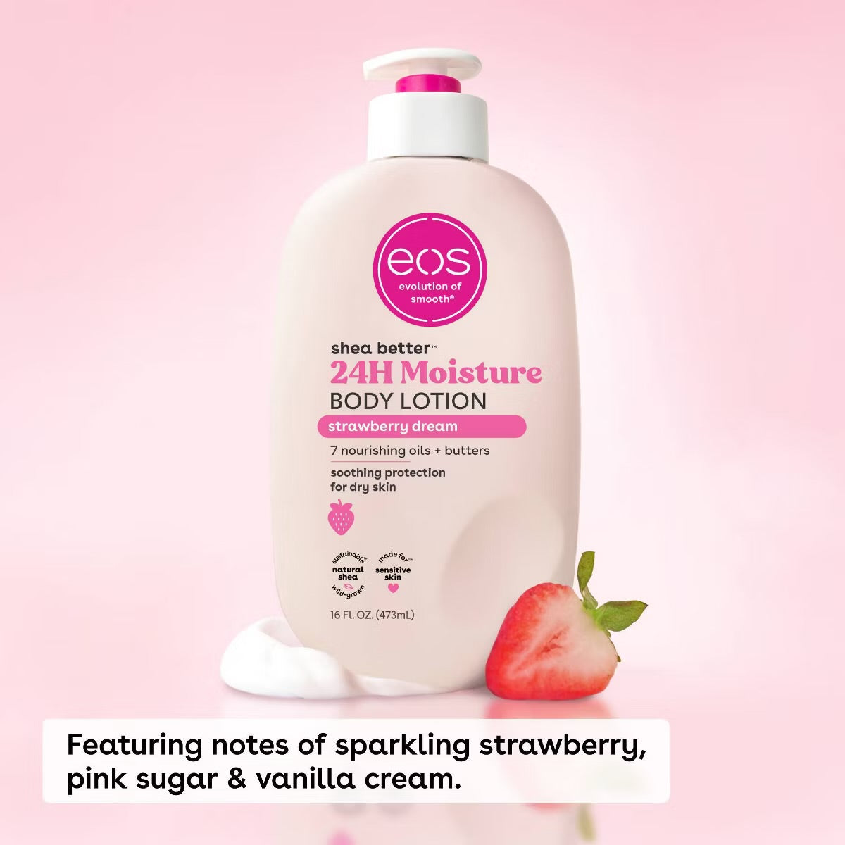 eos – Shea Better 24H Moisture Body Lotion (16 fl oz)