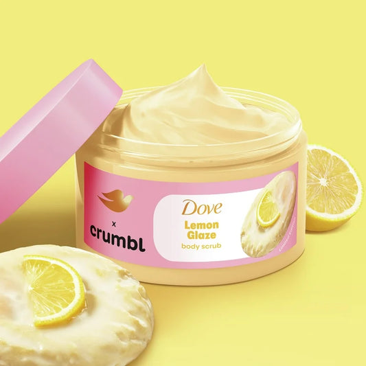 Dove x Crumbl Exfoliating Body Scrub – Lemon Cookie
