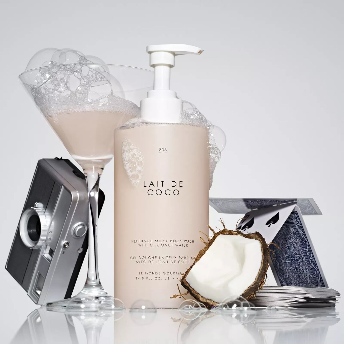 Le Monde Gourmand – Lait de Coco Perfumed Milky Body Wash (10 fl. oz.)