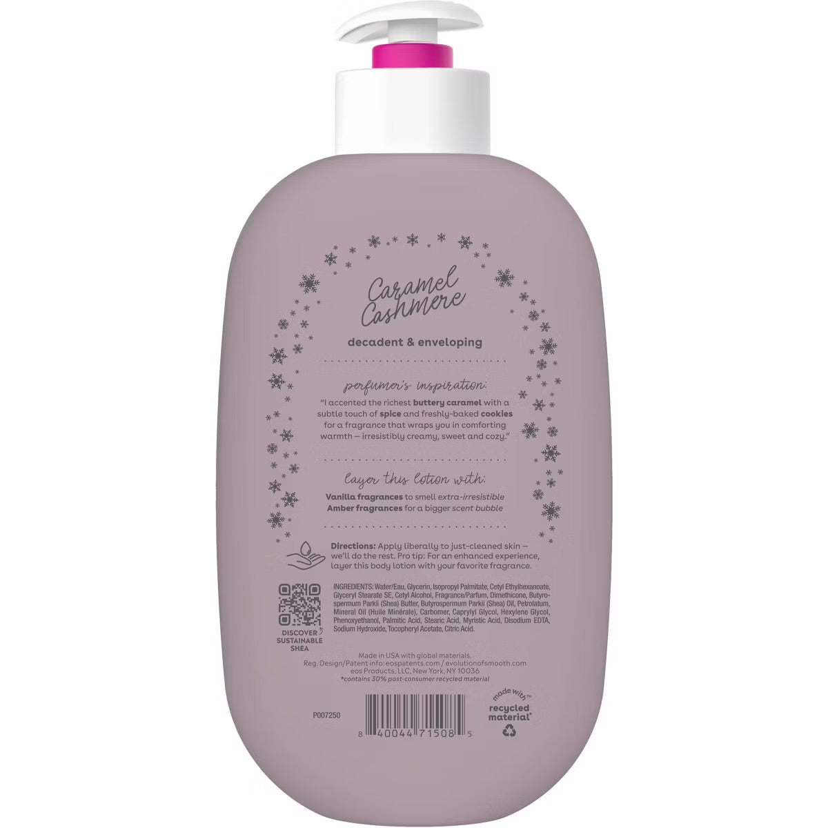 eos – Holiday Body Lotion: Caramel Cashmere