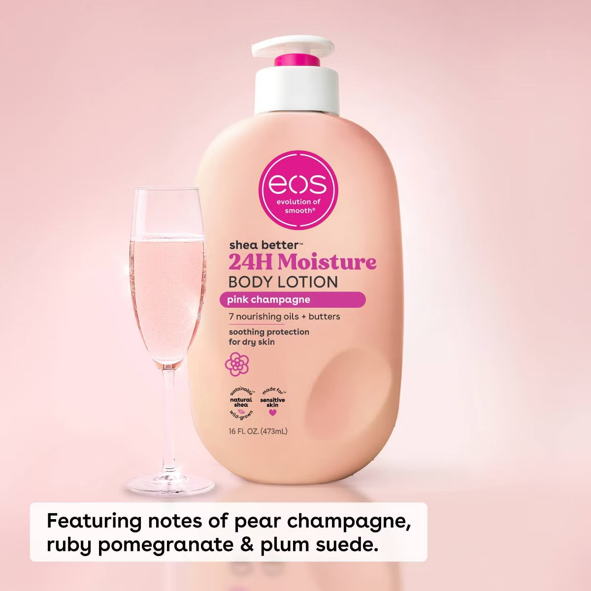 eos – Shea Better 24H Moisture Body Lotion (16 fl oz)