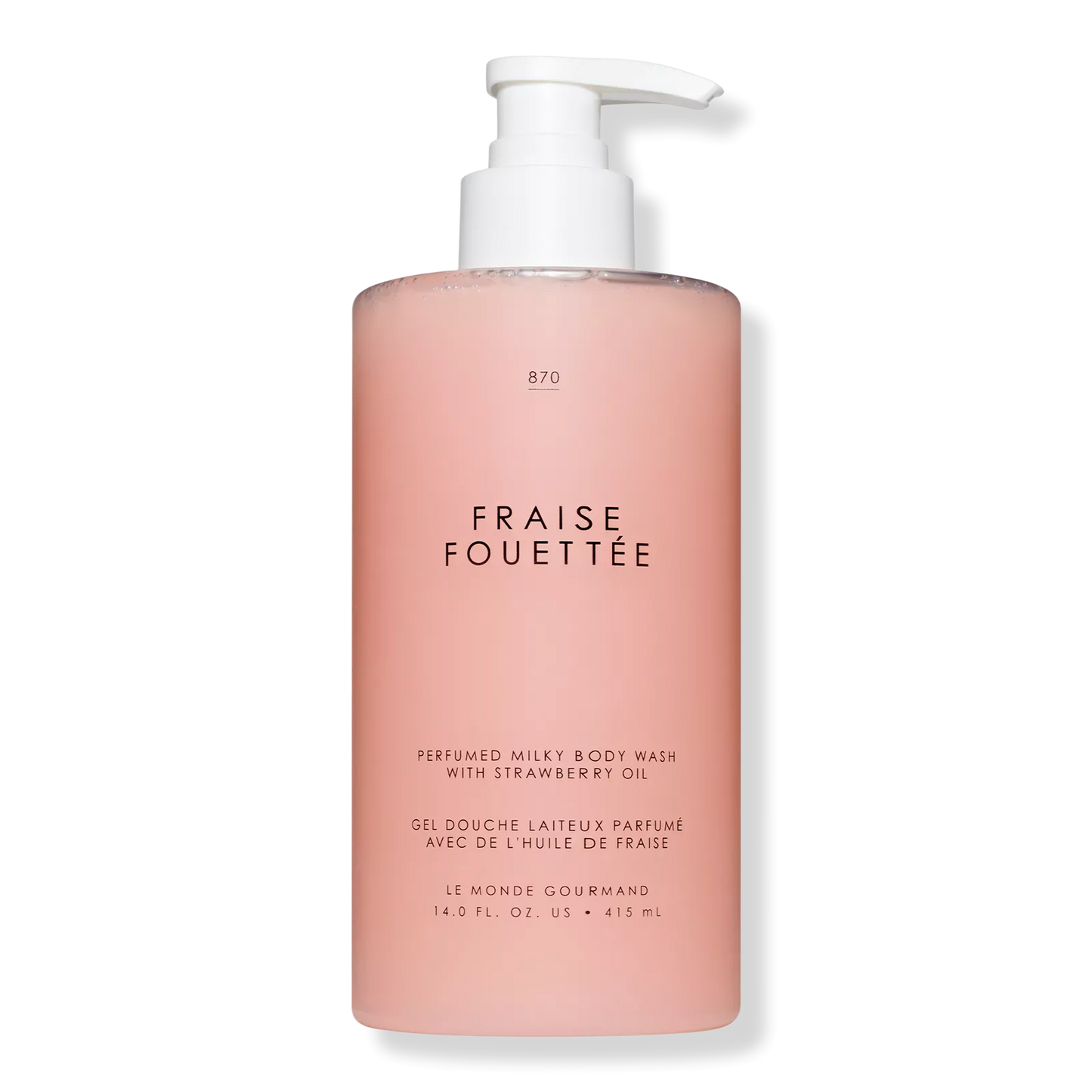 Le Monde Gourmand – Fraise Fouettée Milky Body Wash (10 fl. oz.)
