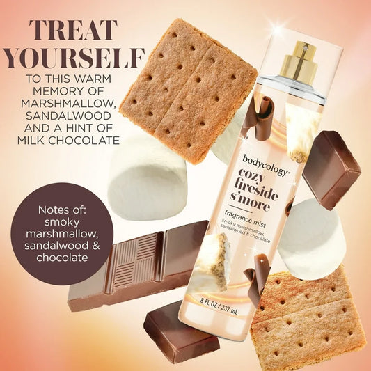 Bodycology – Cozy Fireside S’more Body Mist (8 fl oz)
