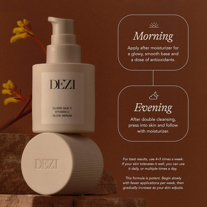 DEZI SKIN – Claro Que C Vitamin C Glow Serum (30 mL / 1 fl oz)