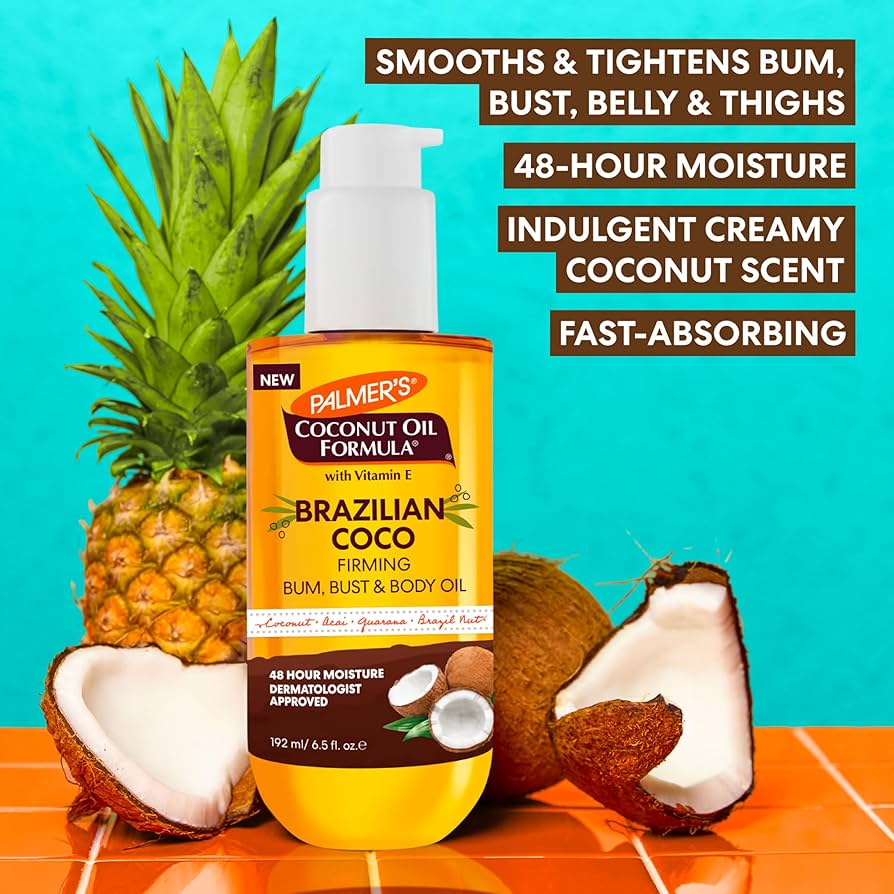 Palmer’s Brazilian Coco Firming Body Oil with Vitamin E (6.5 oz)