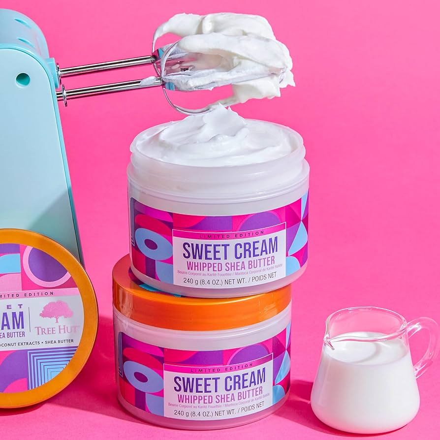 Tree Hut – Sweet Cream Whipped Shea Body Butter (8.4 fl oz)