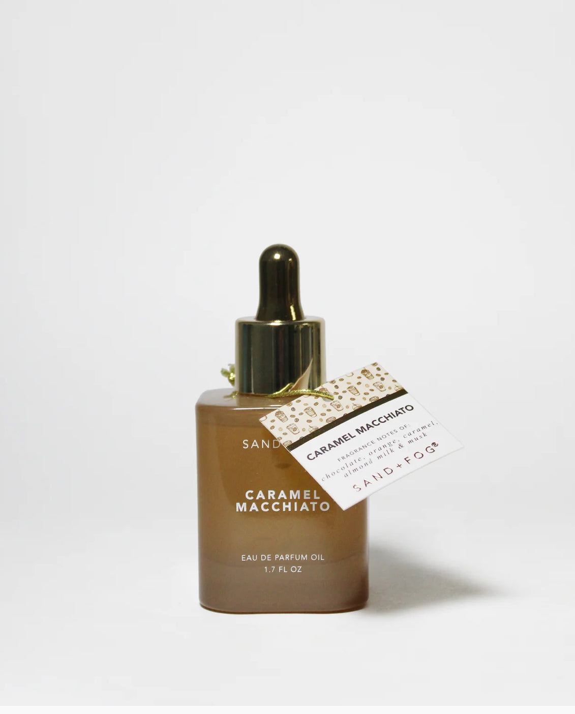 SAND + FOG – CARAMEL MACCHIATO Perfume Oil Dropper (50ml)