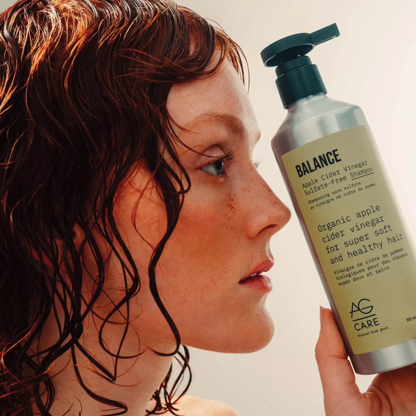 AG Care – Balance Apple Cider Vinegar Sulfate-Free Shampoo (12 oz)
