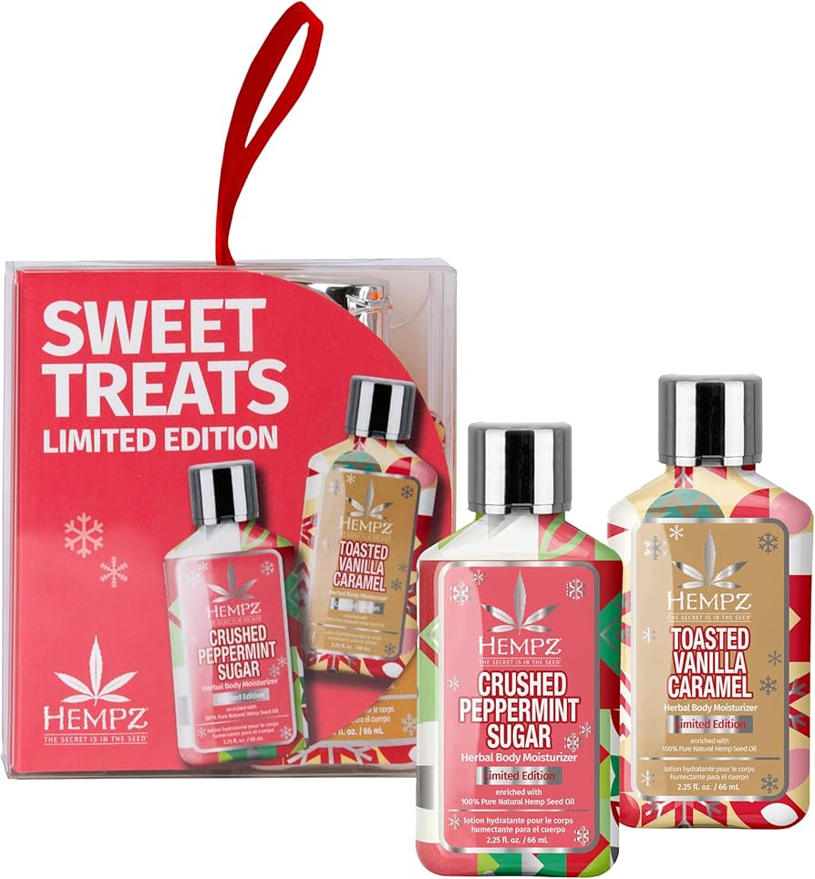 Hempz – Mini Sweet Treats Holiday Lotion Gift Set (2 × 2.25 oz)