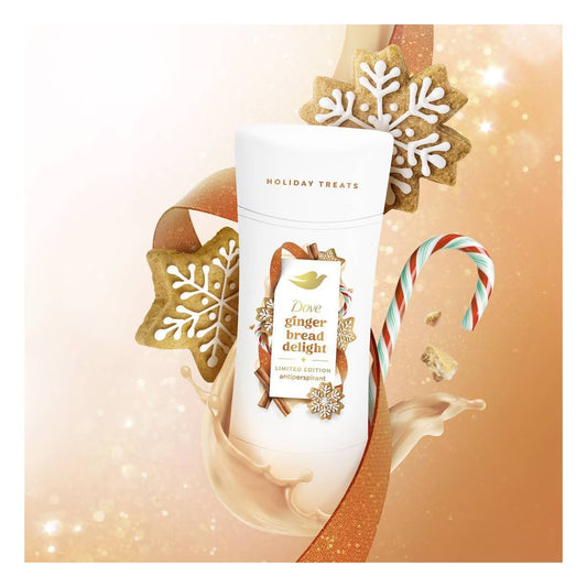Dove – Advanced Care Limited Edition Holiday Treat Antiperspirant & Deodorant (Gingerbread Delight, 2.6 oz)