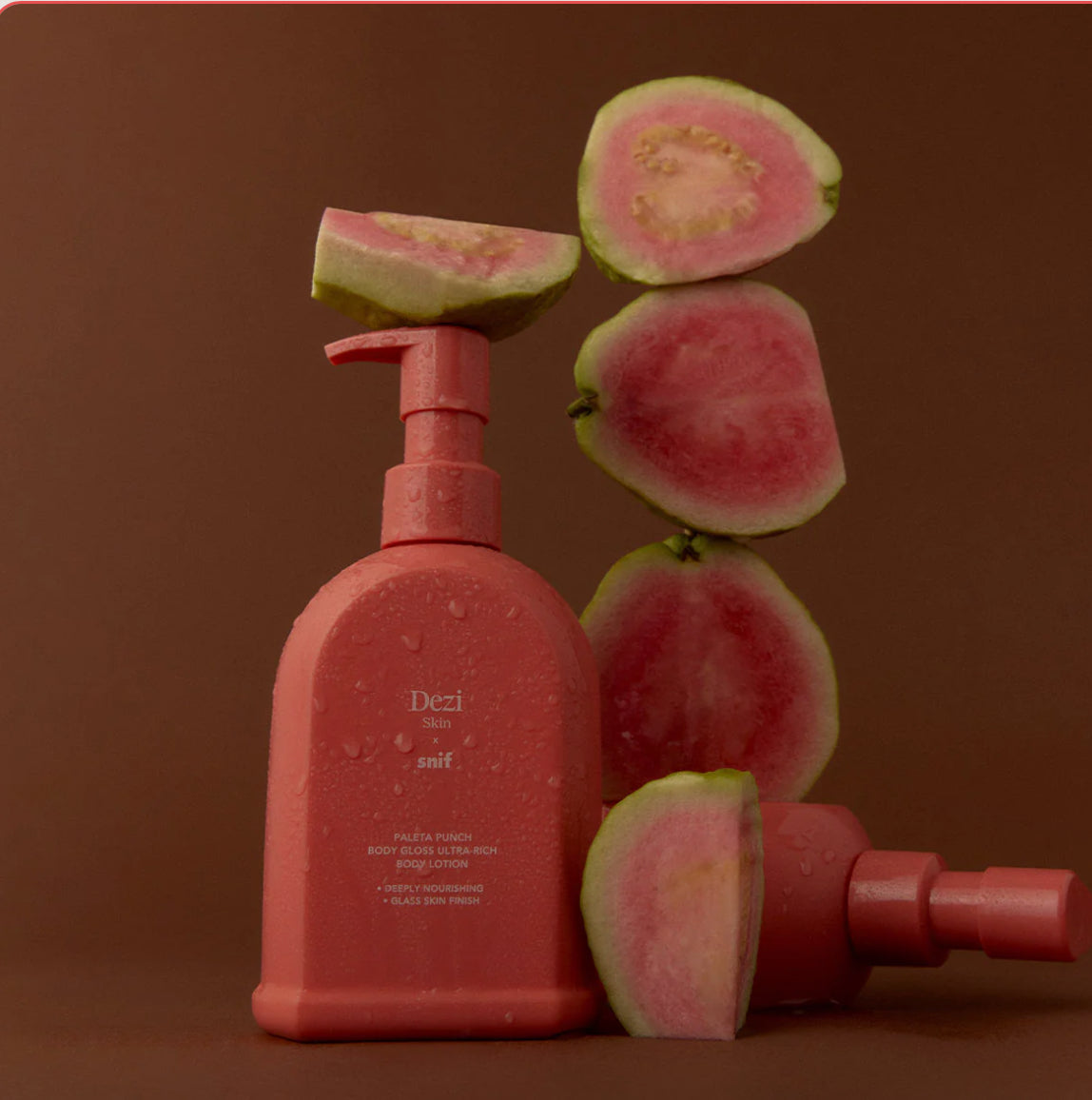 DEZI SKIN x Snif – Body Gloss Lotion (300 ml / 75 ml Travel Size)