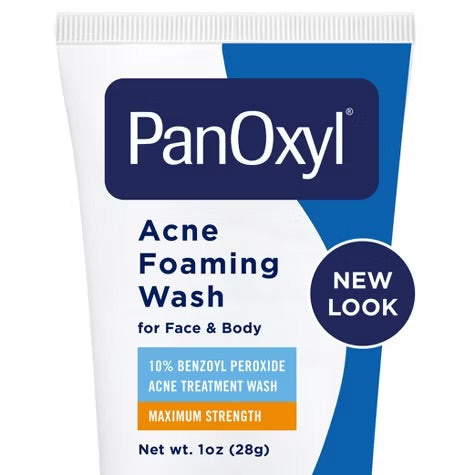 PanOxyl Mini 10% Benzoyl Peroxide Acne Foaming Wash – 1oz