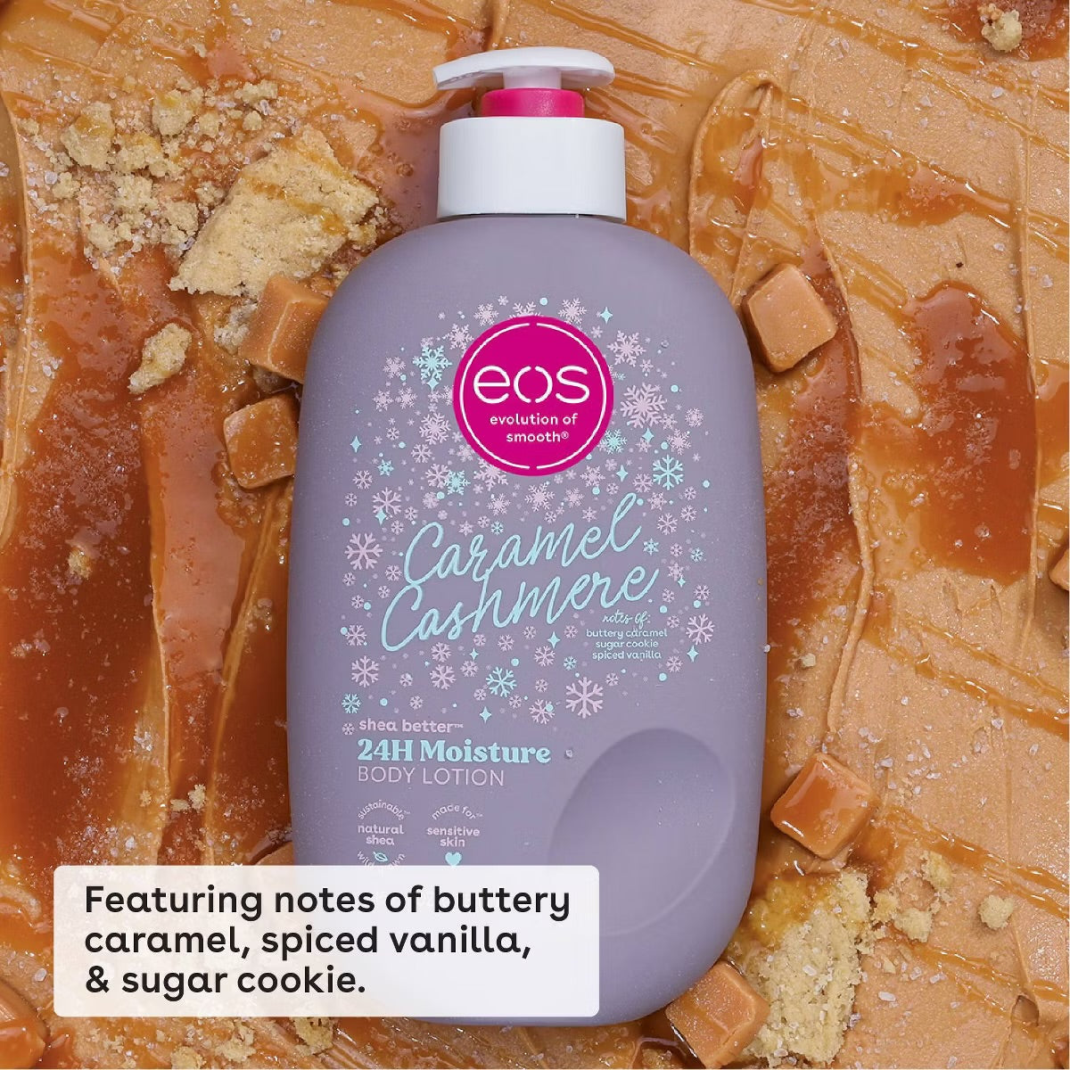 eos – Holiday Body Lotion: Caramel Cashmere