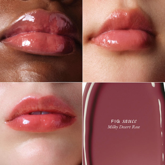 EADEM – Le Chouchou Exfoliating + Softening Peptide Lip Balm - Boba Bounce - Fig Sauce - milky rosy brown