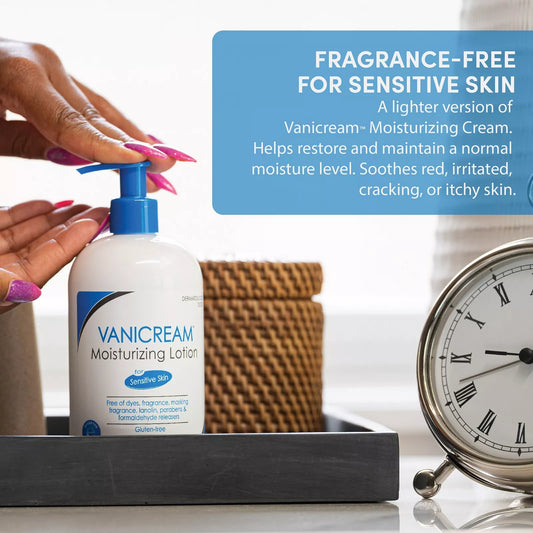 Vanicream – Moisturizing Lotion with Pump for Sensitive Skin (16oz)