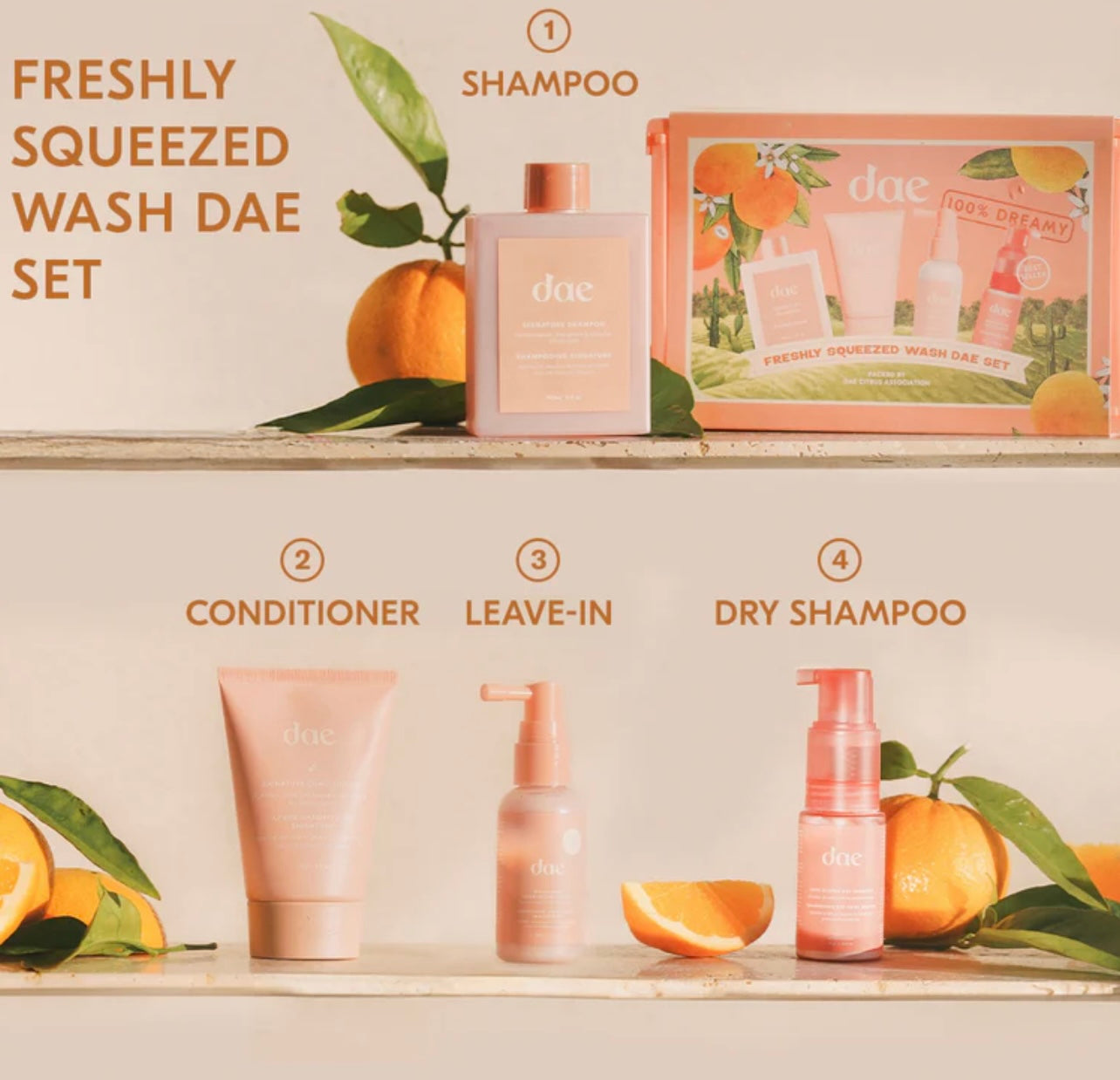 DAE Freshly Squeezed Wash Set | Limited Edition
