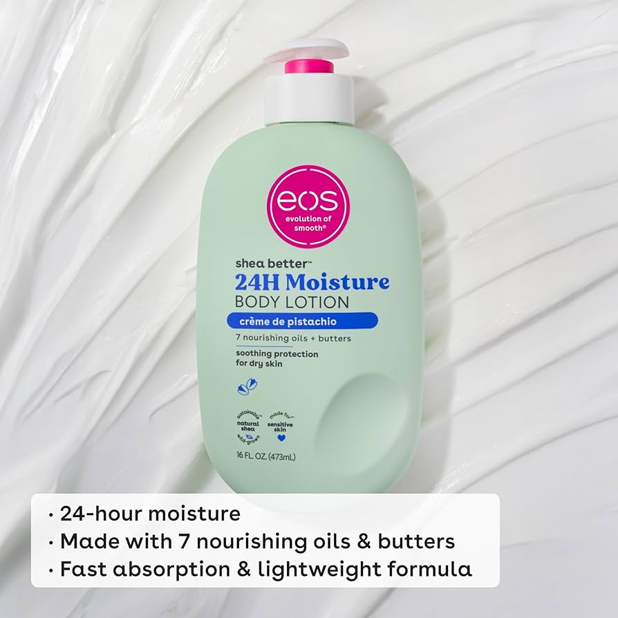 eos Shea Better Body Lotion – Crème de Pistachio (16 fl oz)