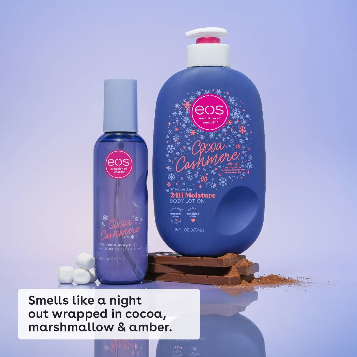 eos – Holiday Body Lotion: Cocoa Cashmere