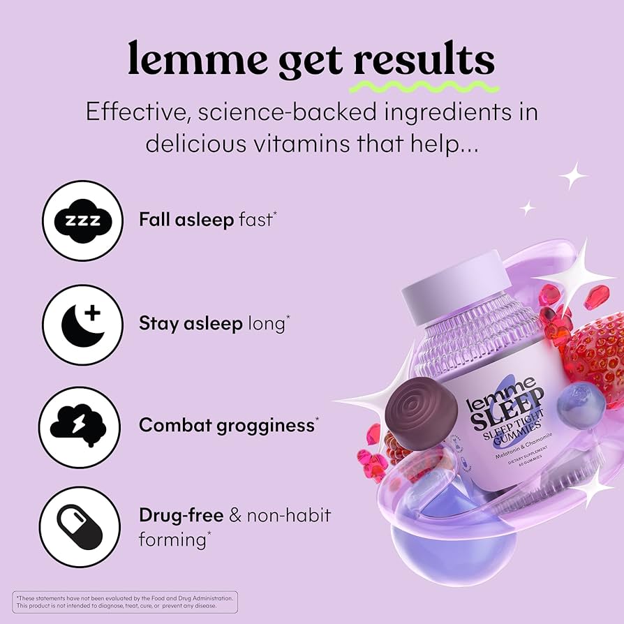 Lemme Sleep Gummies (60 Count)