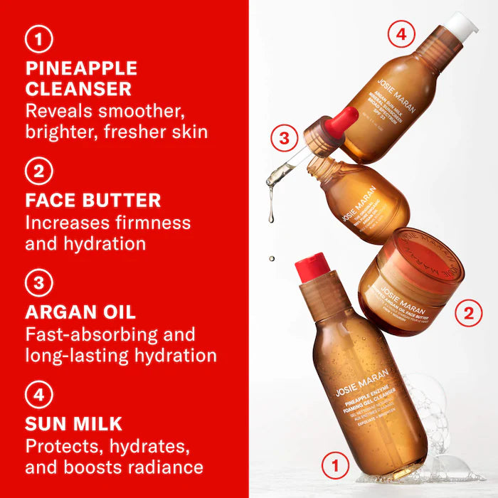 Josie Maran – Whipped Argan Oil Firming + Hydrating Face Butter