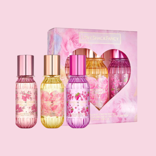 LoveShackFancy – Have My Heart Mini Hair & Body Perfume Mist Set