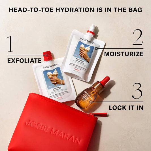 Josie Maran – The Babies 3-Piece Hydration Travel Trio