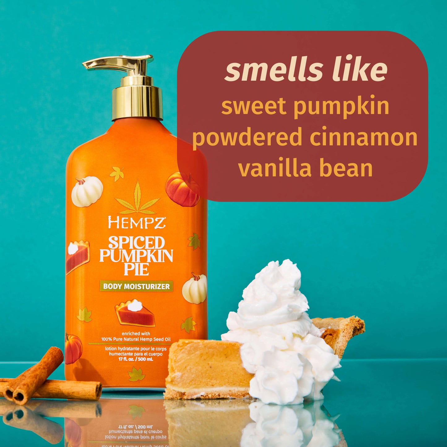 Hempz – Spiced Pumpkin Pie Herbal Moisturizing Body Lotion