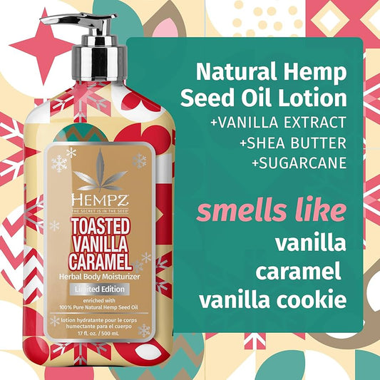 Hempz – Toasted Vanilla Caramel Body Lotion