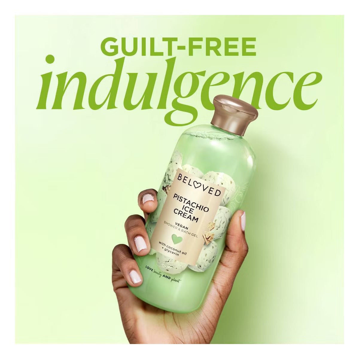 Beloved Pistachio Ice Cream Shower & Bath Gel – 11.8 fl oz