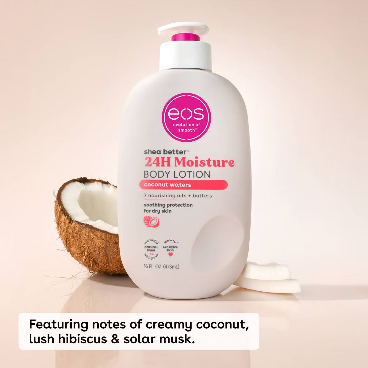 eos – Shea Better 24H Moisture Body Lotion (16 fl oz)
