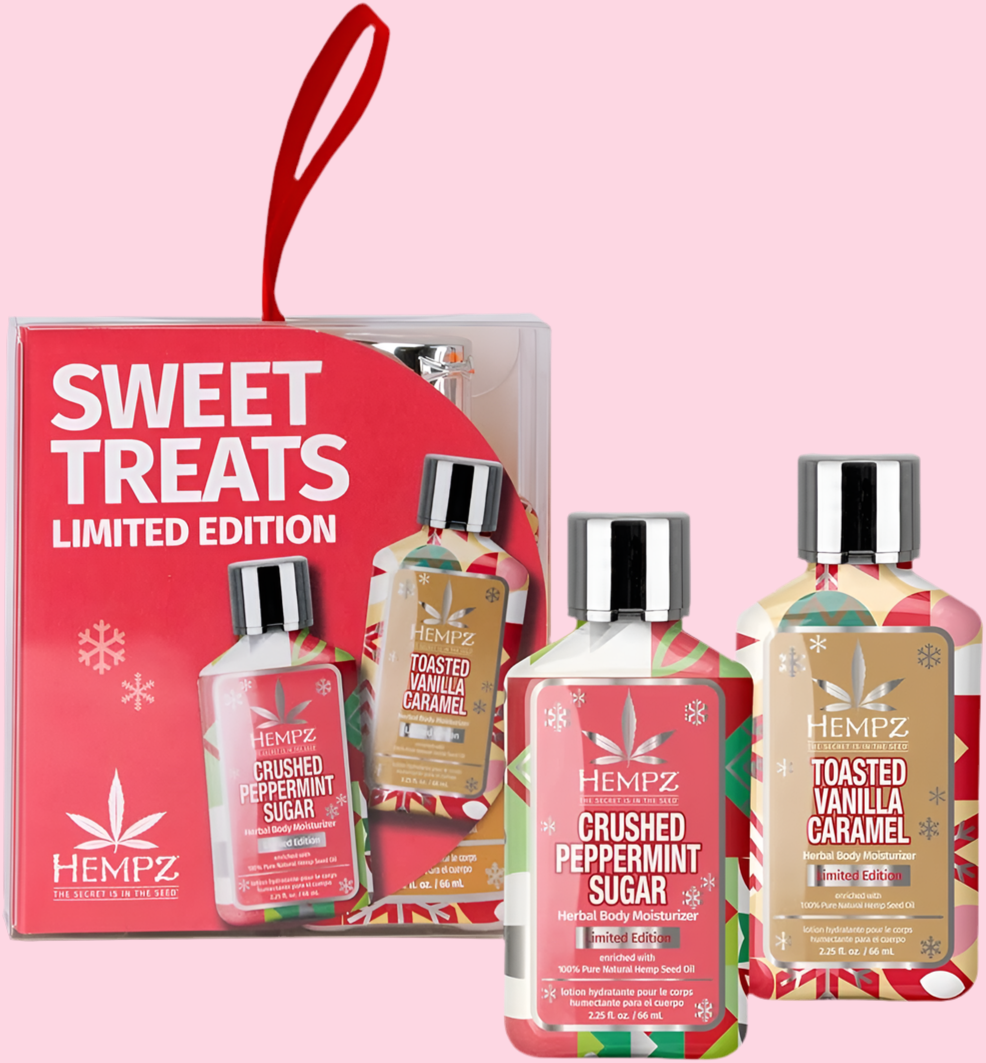 Hempz – Mini Sweet Treats Holiday Lotion Gift Set (2 × 2.25 oz)