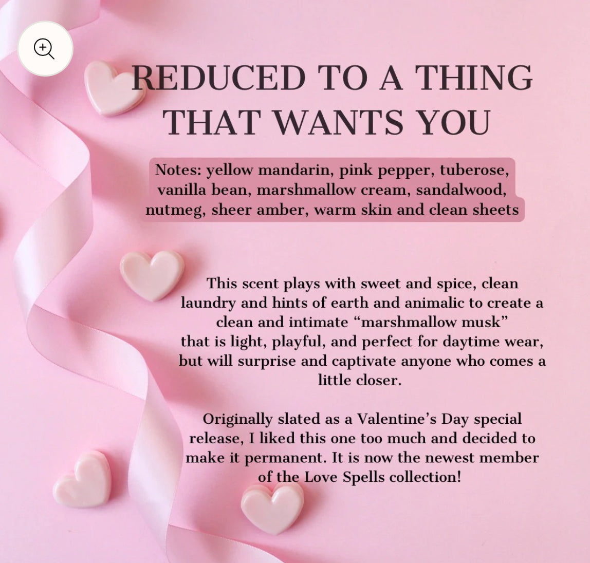 Sorce – Reduced to a Thing That Wants You Extrait de Parfum (Special Order)