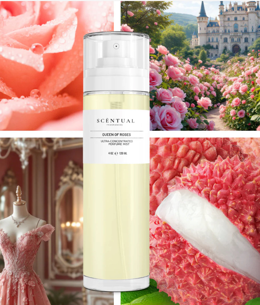 Scentual Fragrances – Ultra-Concentrated Perfume Mist (1 oz / 4 oz / 10 ml)