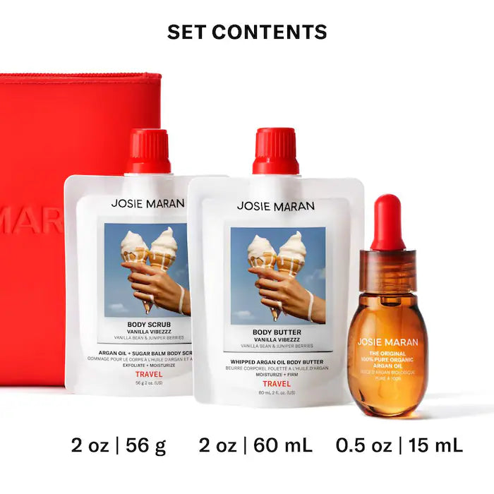 Josie Maran – The Babies 3-Piece Hydration Travel Trio