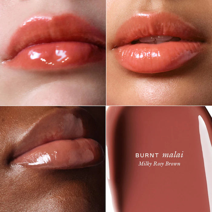 EADEM – Le Chouchou Exfoliating + Softening Peptide Lip Balm - Boba Bounce - Burnt Malai - milky desert rose