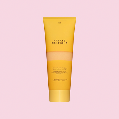 Le Monde Gourmand – Papaye Tropique Perfumed Sugar Scrub (8 oz.)