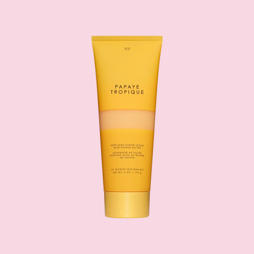 Le Monde Gourmand – Papaye Tropique Perfumed Sugar Scrub (8 oz.)
