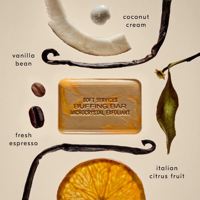 Soft Services — Affogato L’Orange Buffing Bar Exfoliant (2-Pack)