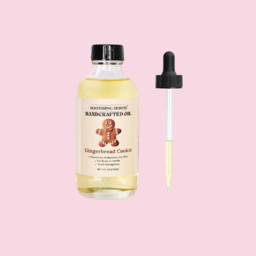 Soothing House Gingerbread Cookie Body Oil – 4 fl oz