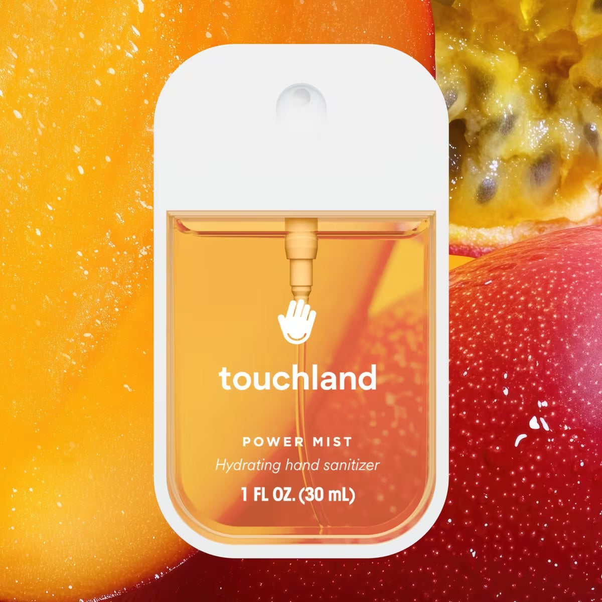 Touchland Power Mist Hydrating Hand Sanitizer – Mango Passion | 30ml