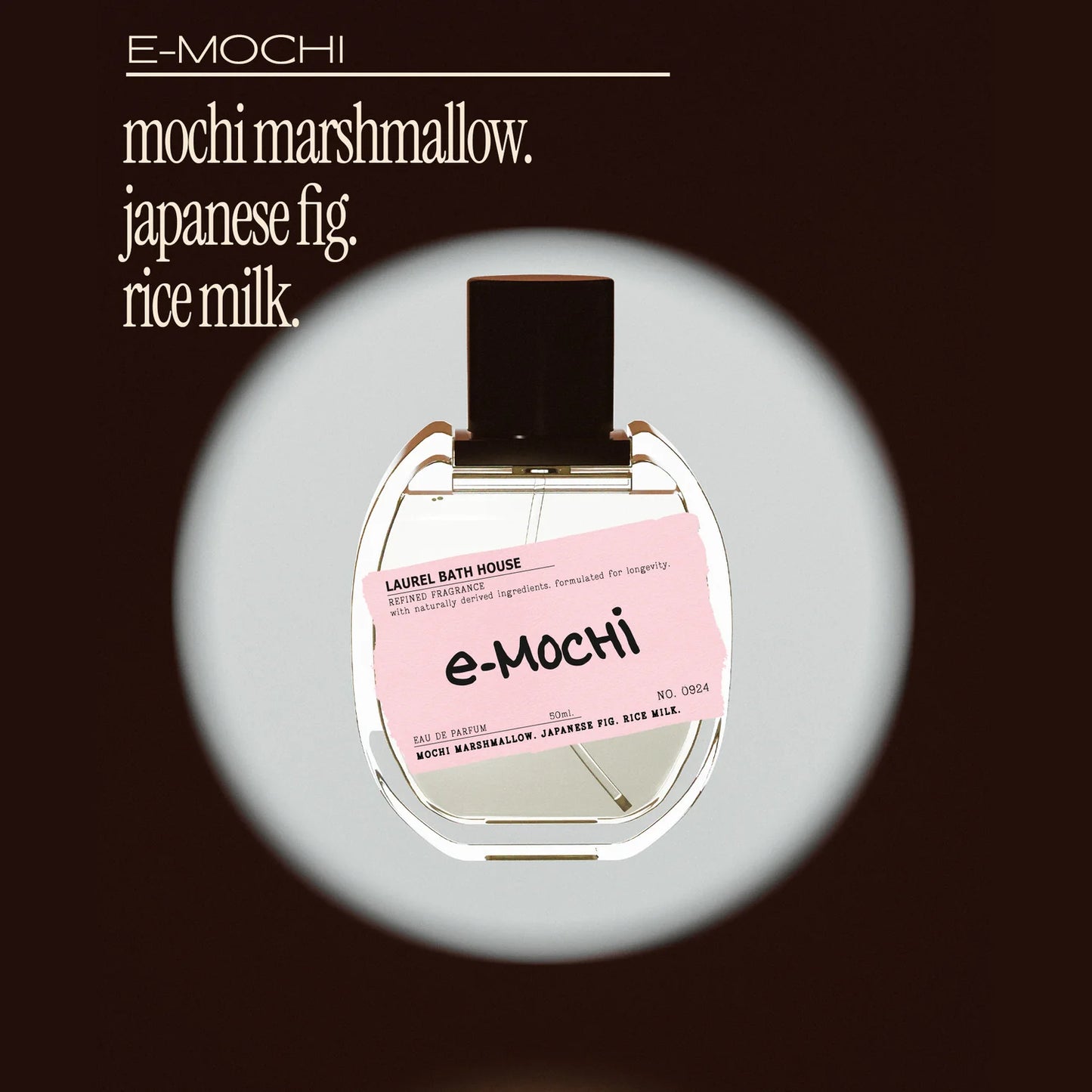 Laurel Bathhouse – E-Mochi Eau de Parfum