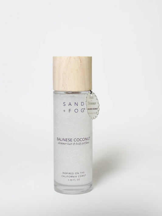 Sand & Fog – Balinese Coconut Shimmer Hair & Body Perfume (106 ml)