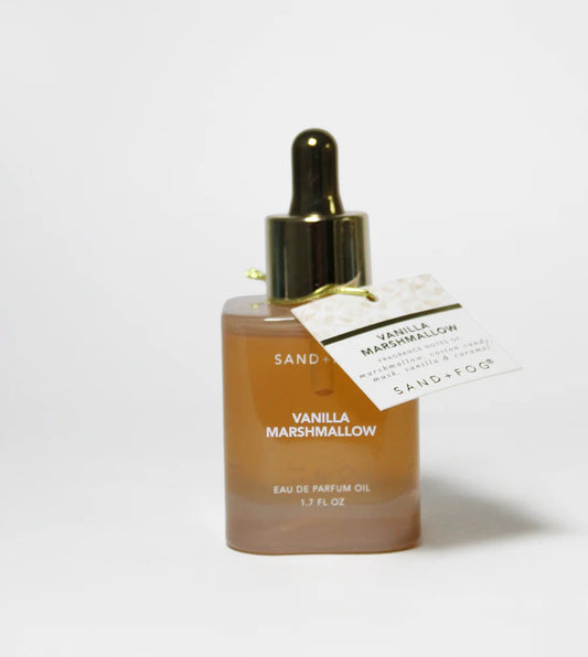 SAND + FOG – VANILLA MARSHMALLOW Perfume Oil Dropper (50ml)