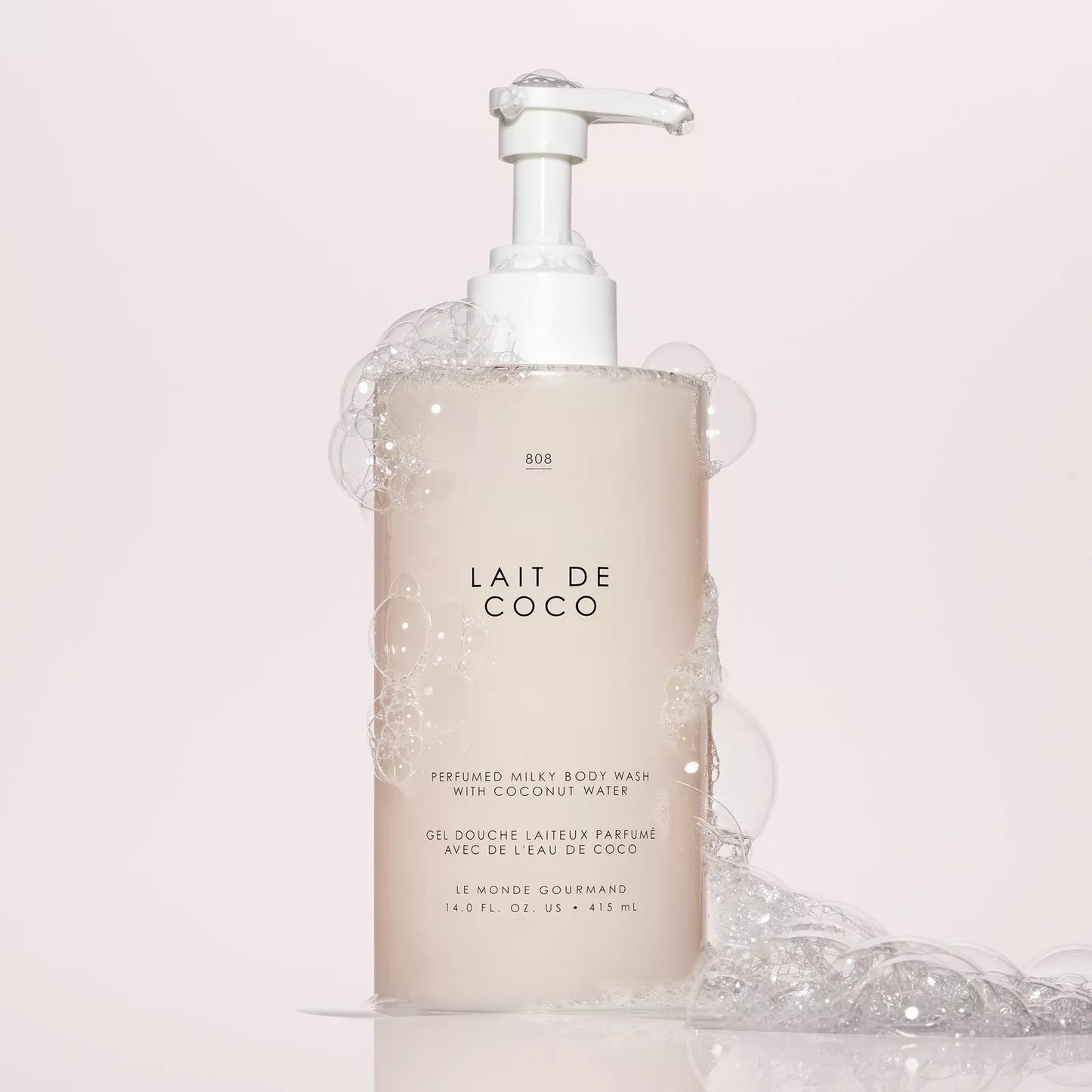 Le Monde Gourmand – Lait de Coco Perfumed Milky Body Wash (10 fl. oz.)